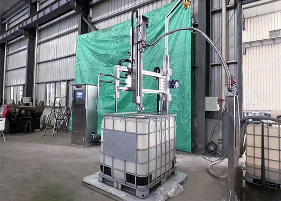 25L/60L/200L/IBC Semi Auto Anti Corrosion Liquid  Pallet Filling Machine