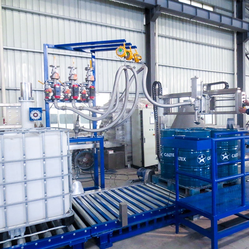 1000 Liter Automatic IBC Filling Machine for Chemical Liquid and Acrylic Resin with High Accuracy